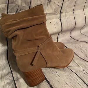 Ankle boots with heels.